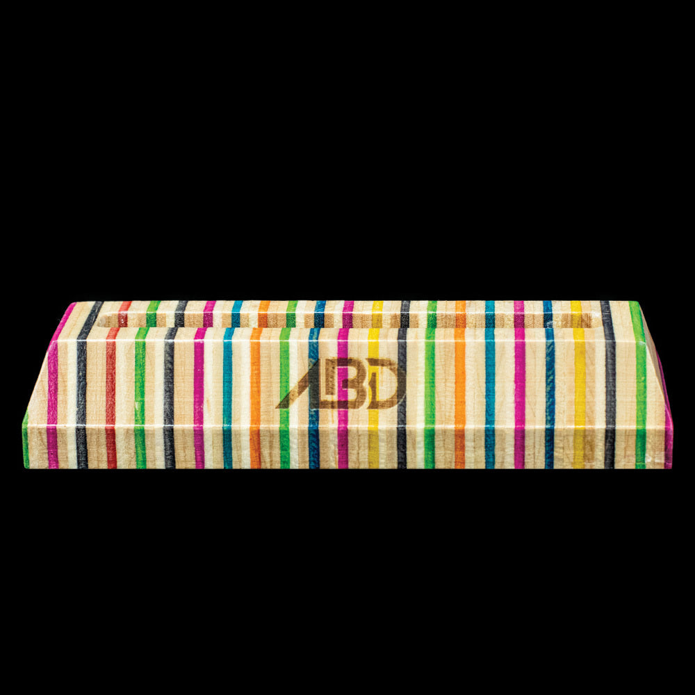 Skateboard Wood Card Stand