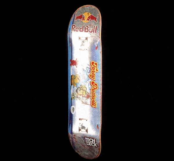 Torey Pudwill Skated Deck from The Bigger Bang Video