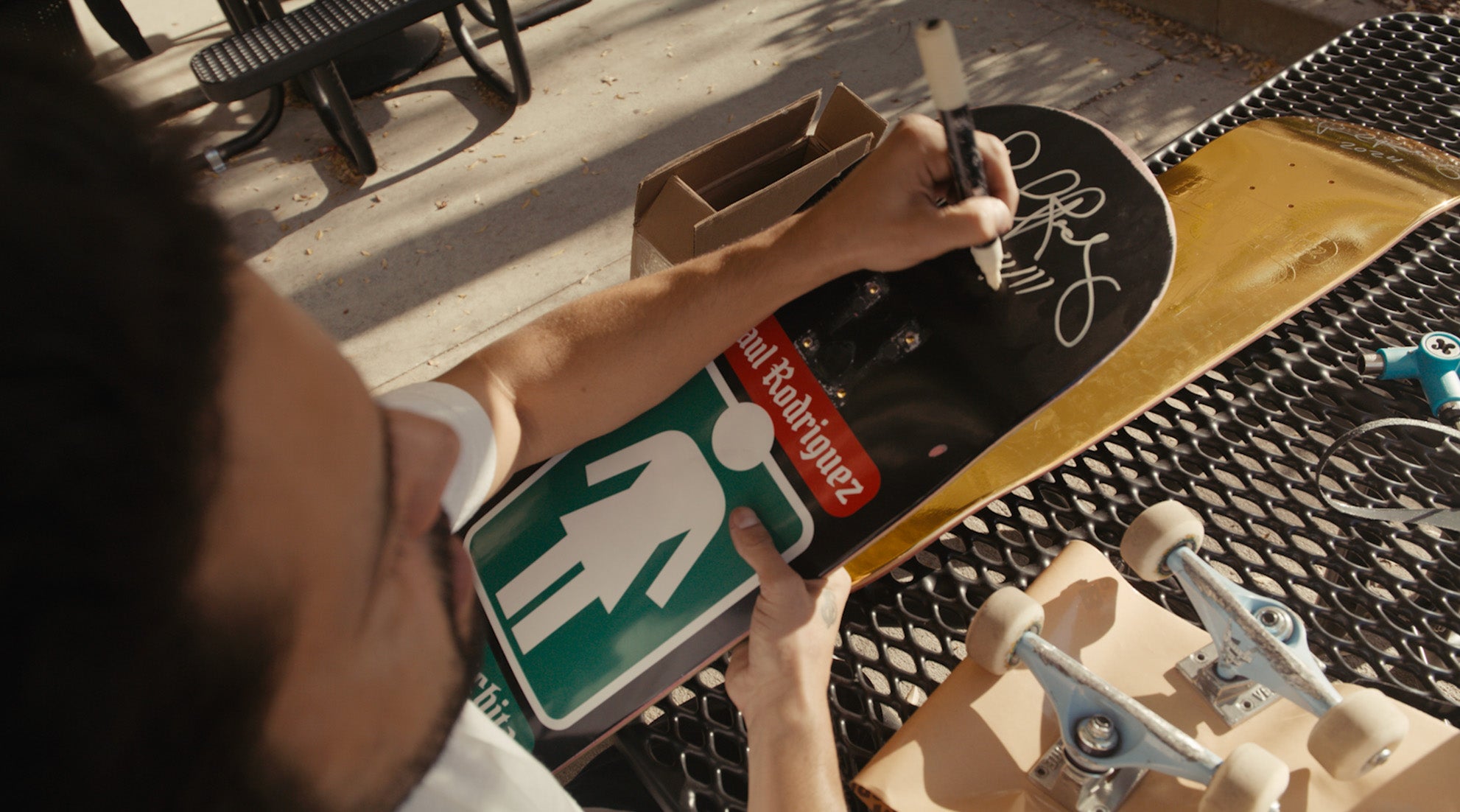 Paul Rodriguez Signing Decks